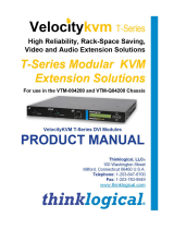 Thinklogical Velocitykvm T-4200 DVI Modules 4, 5, 8, 24 User manual