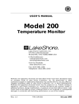 Lakeshore 200 Owner's manual