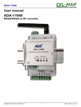 CEL-MAR ADA-11040 User manual
