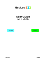 NeuLog NUL-209 User guide