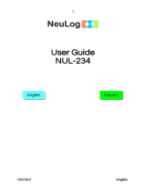 NeuLog NUL-234 User guide