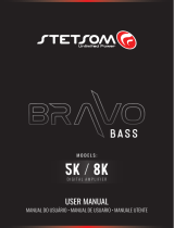 StetSom BRAVO BASS 5K Owner's manual