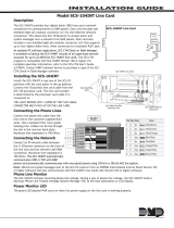 Digital Monitoring Products SCS-104INT Line Card Installation & Programming Guides