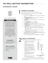 Digital Monitoring Products 1141W Wireless Wall Button Installation guide