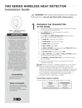 Digital Monitoring Products 1183-135F Wireless Heat Detector Installation guide