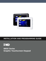 Digital Monitoring Products 9800 Series Graphic Touchscreen Keypad Programming Guide