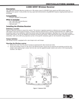 Digital Monitoring Products 1100X-WINT Wireless Receiver Installation guide