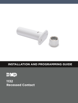 Digital Monitoring Products 1132 Wireless Recessed Contact Installation guide