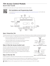 Digital Monitoring Products 734 Quick start guide