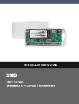 Digital Monitoring Products 1101 Series Wireless Universal Transmitter Installation guide