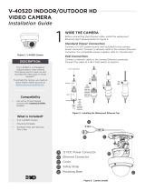 Digital Monitoring Products V-4052D Dome Camera Installation & Programming Guides