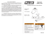 Pro-Lift B-033D Owner's manual