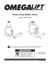 Omega Lift Equipment 10500 Owner's manual