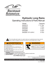 Blackhawk Automotive BH2085 Owner's manual