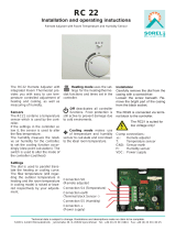 Sorel RC22 Owner's manual