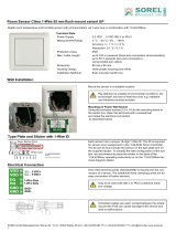 Sorel Room Sensor Clima 1-Wire Owner's manual