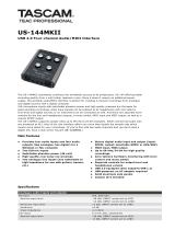 Tascam US-144MKII Product information