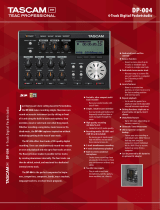 Tascam DP-004 Product information