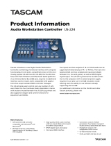 Tascam US-224 Product information