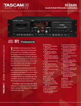Tascam CC-222SL Product information
