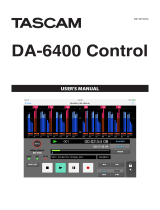 Tascam DA-6400 Owner's manual