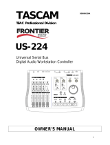 Tascam US-224 User manual