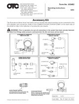 OTC 4201 Operating instructions