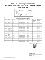 OTC 6681 Operating instructions