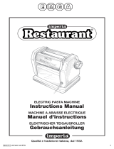 Imperia 207420 Electric Pasta Machine Nodle Maker User manual