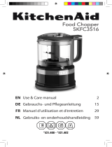 KitchenAid 5KFC3516 Food Chopper User manual