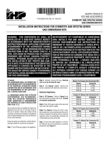 Astria Fireplaces Spectra Instruction Sheet