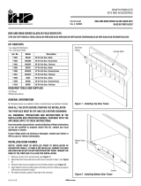 Astria Fireplaces WRT45 Instruction Sheet