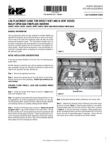 Astria Fireplaces EDVCR/CL Instruction Sheet