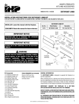 Astria Fireplaces DRL4000 Instruction Sheet