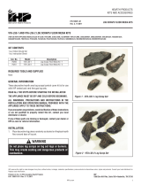 Astria Fireplaces Double Flame Crescent Hill LVD 18/24 CH Instruction Sheet
