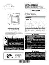 Astria Fireplaces Ladera CAT Operating instructions