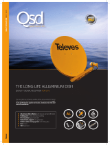 Edision 7902 DISH QSD 75 ALU orange User manual