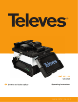Televes 232105 Fusion Splicer Kit User manual