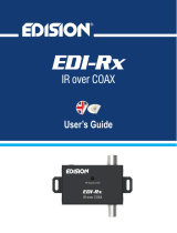 Edision Extension IR Receiver over Coax EDI-Rx User manual