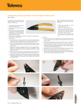Edision Precision optical fibre stripper User manual