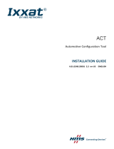 IXXAT Act Installation guide