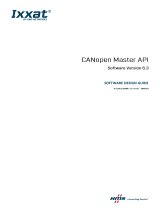 IXXAT CANopen Master API Owner's manual