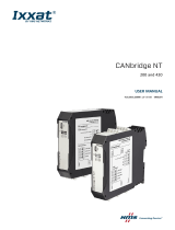 IXXAT CANbridge NT 200/420 Owner's manual