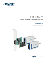 IXXAT USB-to-CAN FD Owner's manual