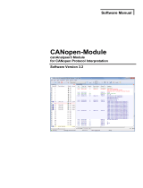 IXXAT canAnalyser CANopen Module Owner's manual