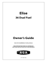 Aga Ranges Elise Owner's manual