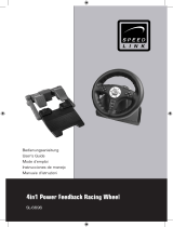 SPEEDLINK 4in1 Power Feedback Racing Wheel User guide