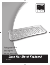 SPEEDLINK Ultra Flat Metal Keyboard User guide