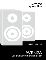 SPEEDLINK AVENZA 2.1 User guide