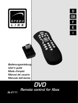 SPEEDLINK DVD Remote Control User guide